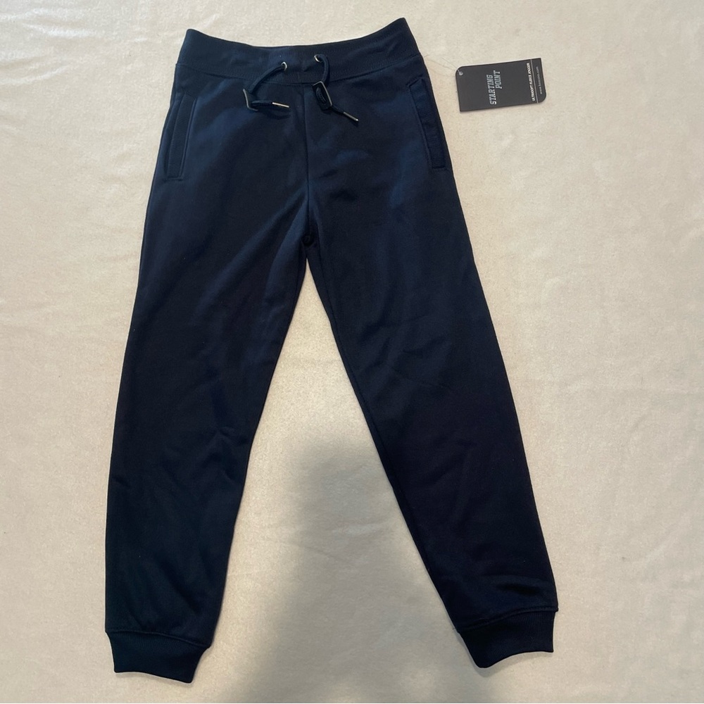 Starting Point sweat pants, navy blue, boy’s 7, NWT